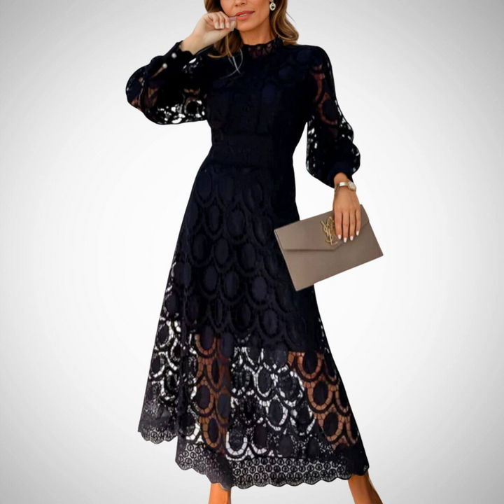 Veronika | Eleganckie koronkowe sukienki maxi